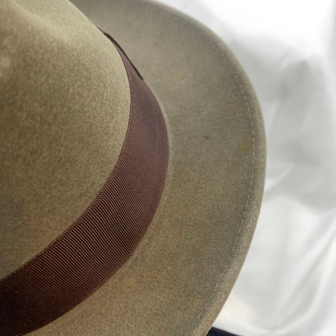  ハーデマン ハット USA フェルト Fine felt ヴィンテージ 56 ウールハット フェルトハット ハット