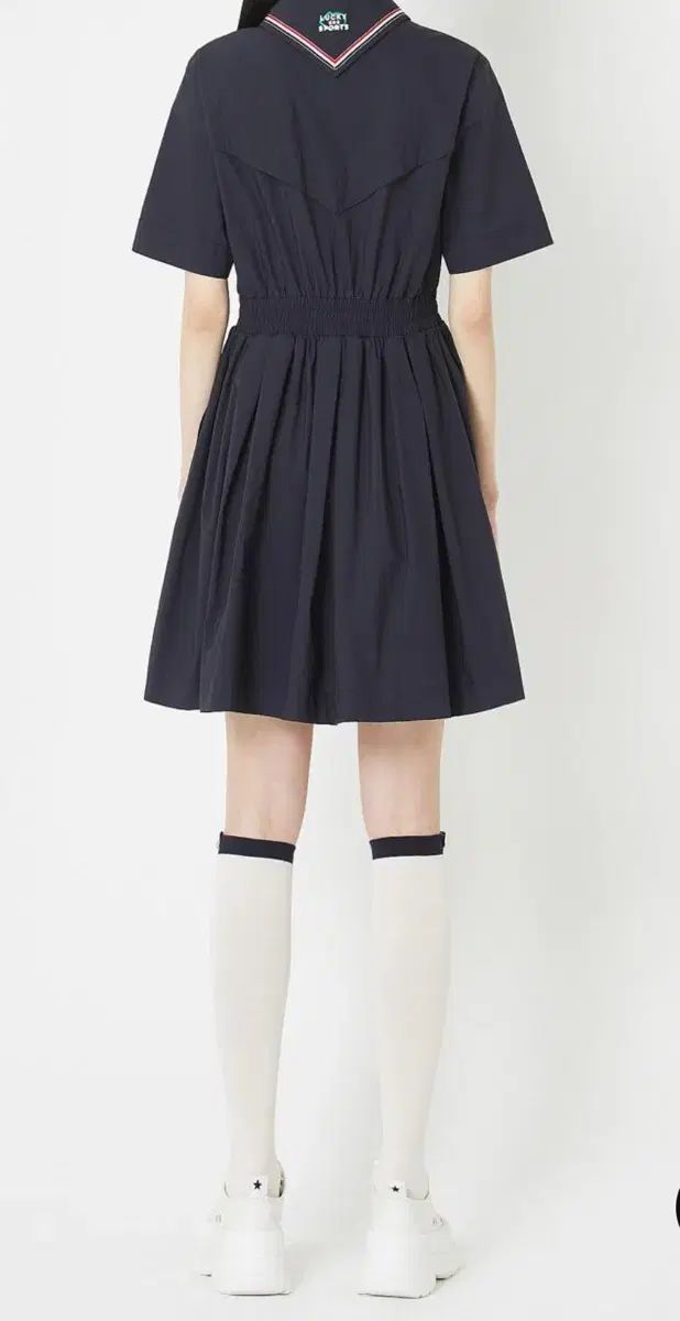 LUCKY CHOUETTE ラッキーシュエトゥ　ワンピース　セーラー　プリーツ LUCKY CHOUETTE(ラッキーシュエトゥ) ワンピース - メルカリ
