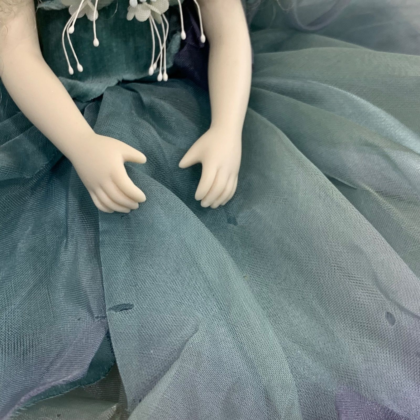 妖精 置物 若月まり子 お花の妖精人形♪ エルフィンフローリー