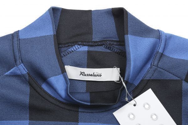 Russeluno ゴルフ チェック柄 長袖シャツ ラッセルノ チェック柄 長袖シャツ RUSSELUNO レディースゴルフウェア