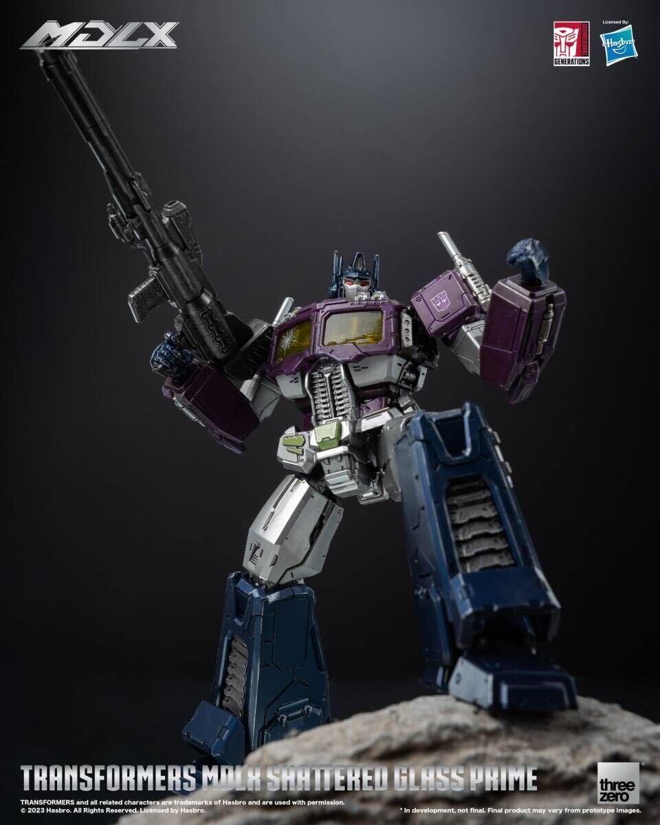 threezero premium シャッタードグラスオプティマスプライム Transformers: BumblebeePREMIUM Shattered Glass Optimus Prime