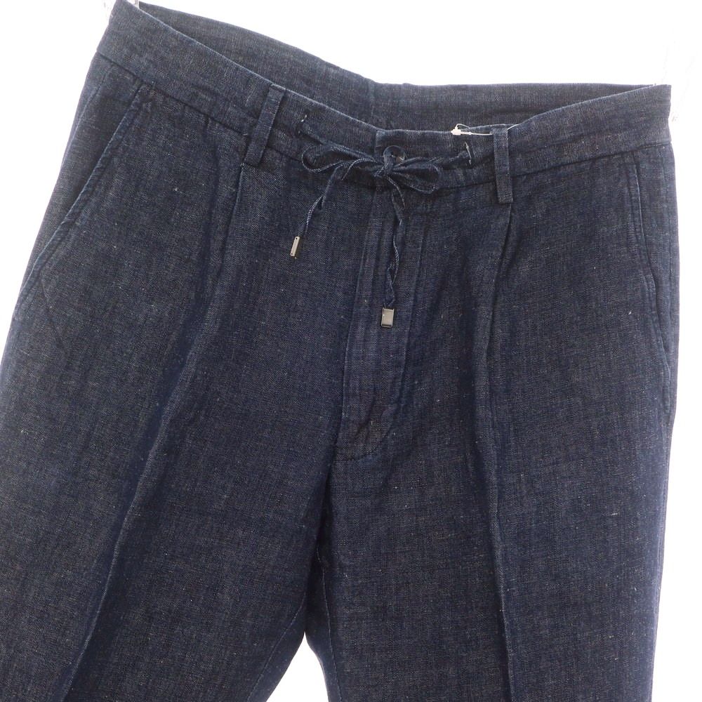 GERMANO × BEAMS F / 別注 リネン 2プリーツ サイズ 46 GERMANO × BEAMS F / 別注 リネン 2プリーツ サイズ 46 - メルカリ