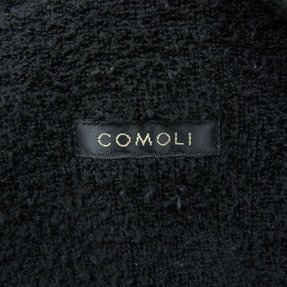 COMOLI コモリ 22SS V01-01009 シルクパイル スモーキング ジャケット