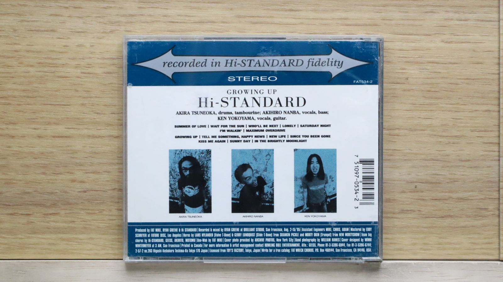 輸入盤CD☆ハイ・スタンダード/Hi-STANDARD□ Growing Up