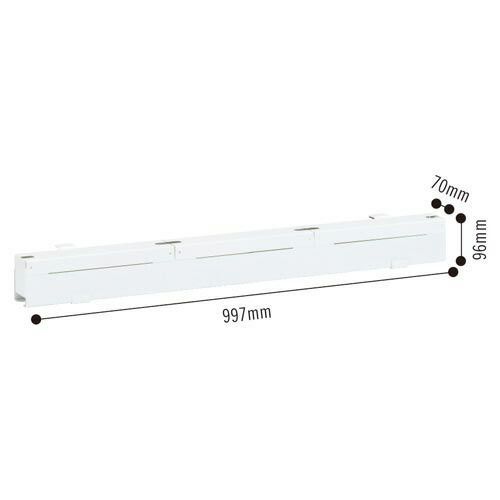 デスク周りシリーズ コンセントBOX 幅1000用23-002MH-2 林製作所