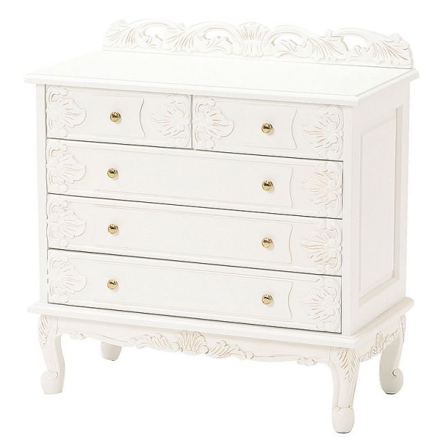 チェスト　輸入家具　姫系 輸入家具 チェスト アンティーク 引き出し ロココ調家具 シンフォニー