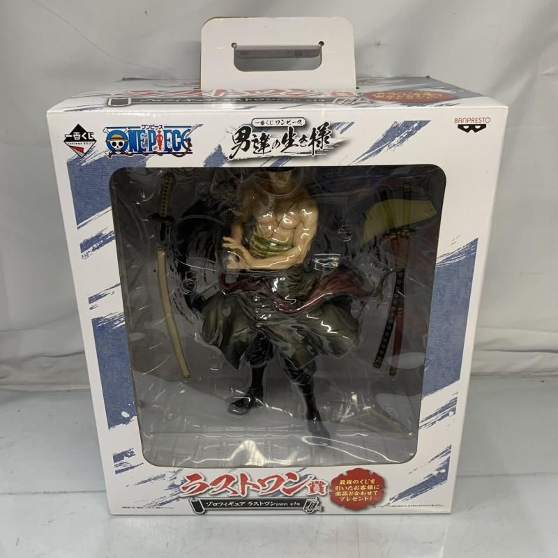 BANDAI - 一番くじワンピース　ラストワン賞　ゾロ 中古】【未開封】ロロノア・ゾロ -魂豪示像- ラストワンカラー