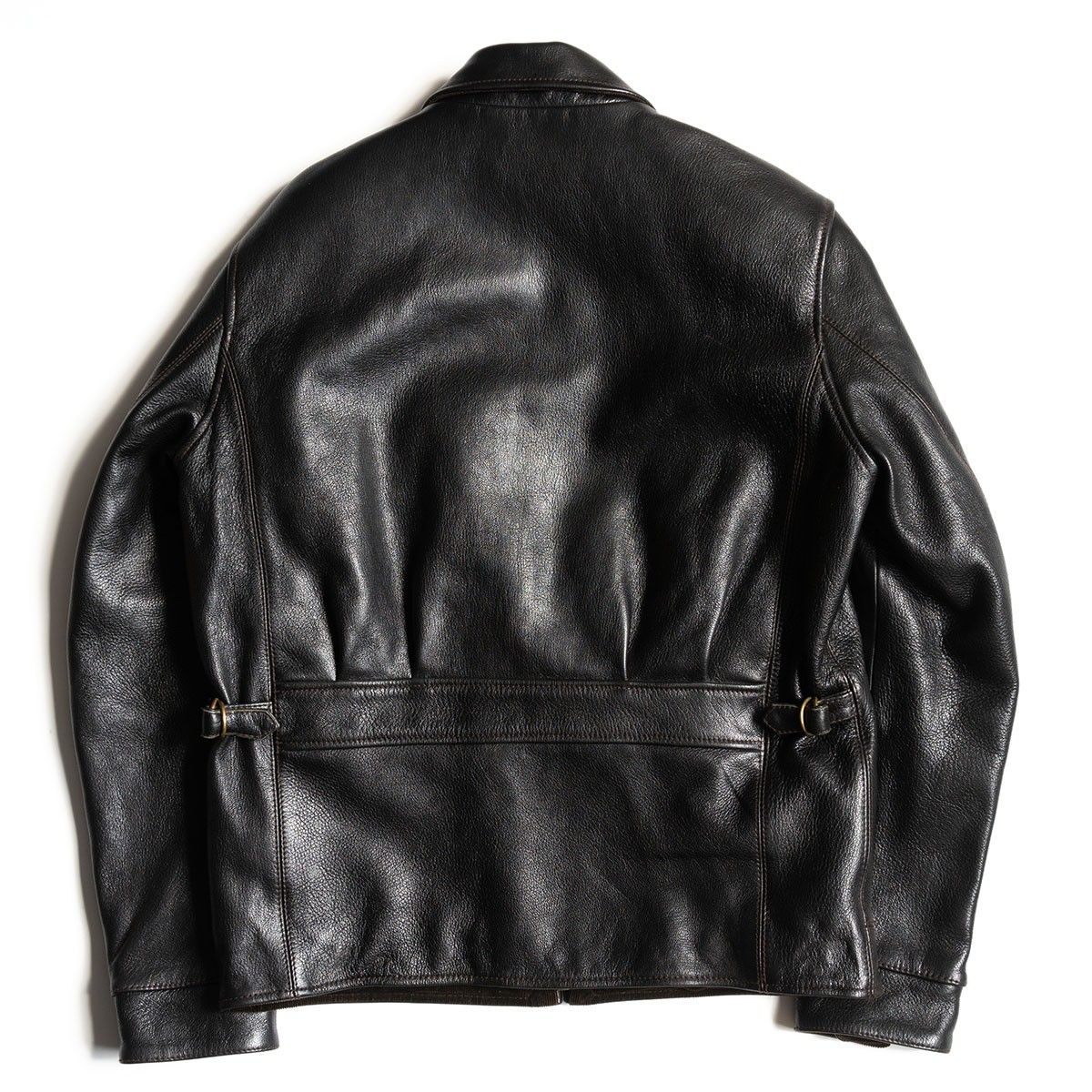 westride ゴートスキン レザージャケット 38 ブラック ウエストライド 25100161