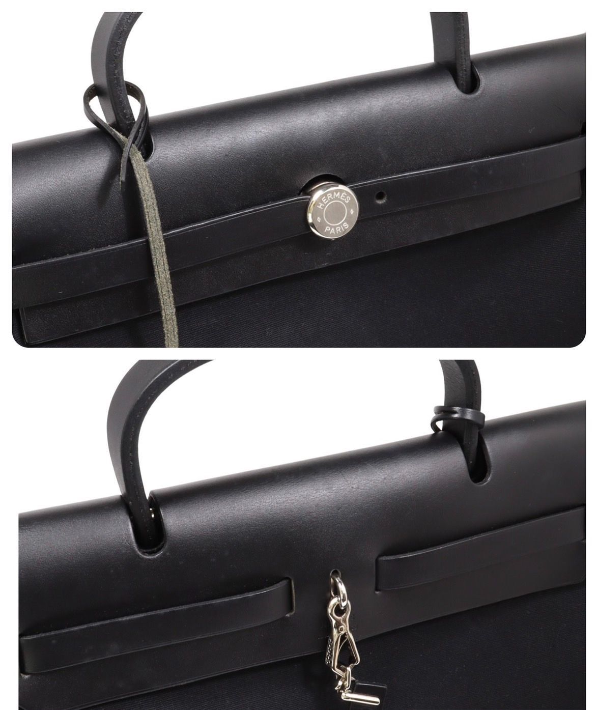 HERMES　エルメス　エールバッグPM　トワルGM　2ｗayショルダーバッグ HERMES（エルメス） エールバッグ ジップ PM 2WAY ショルダーバッグ