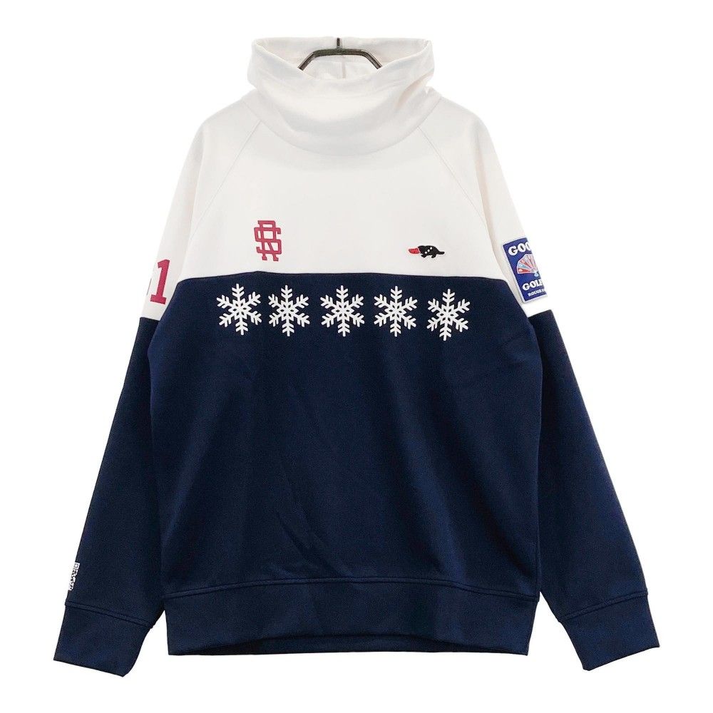 サイズ：M ROUGH&SWELL ラフアンドスウェル ハイネック 長袖スウェット