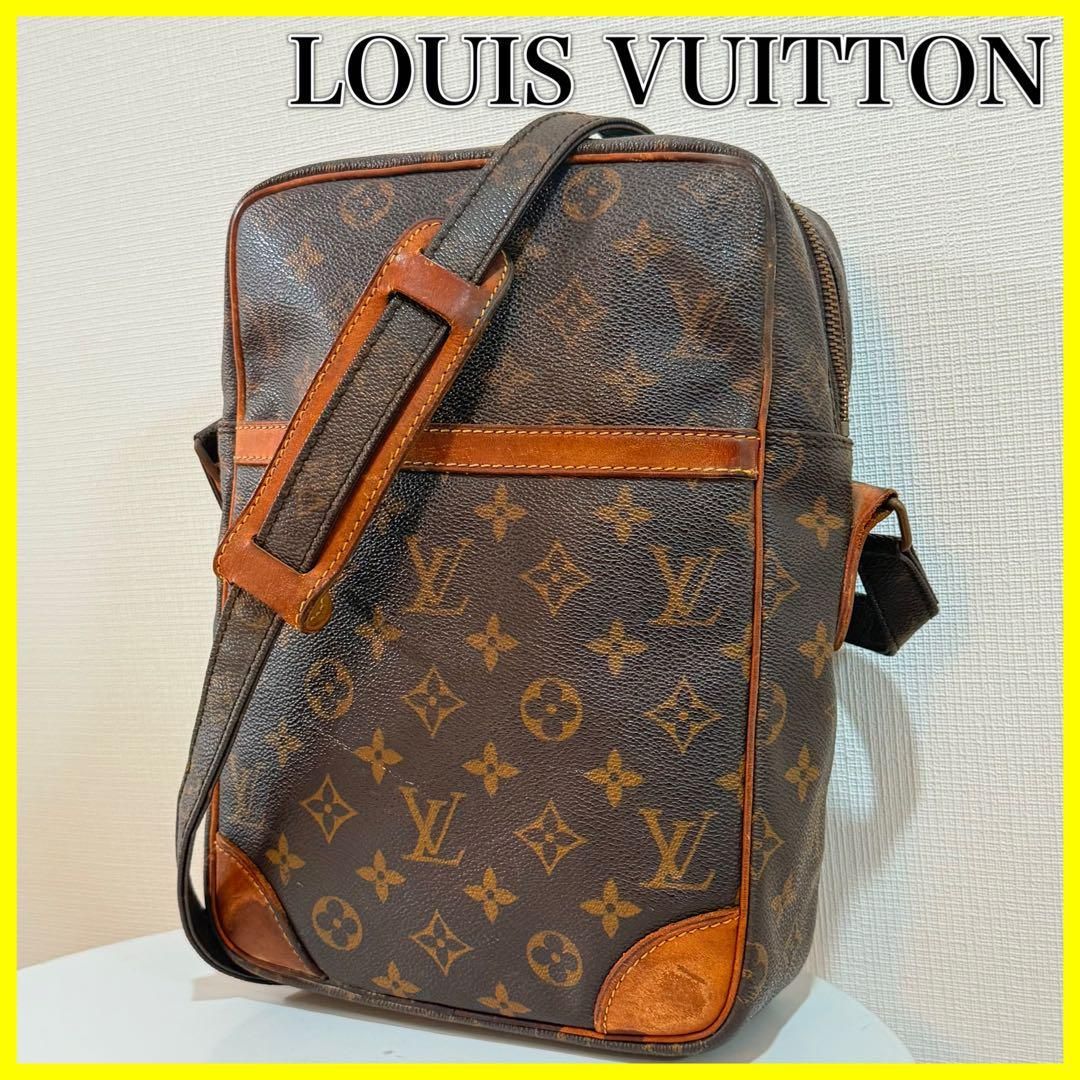 美品 LOUIS VUITTON ヴィトン モノグラム ダヌーブ ショルダー LOUIS VUITTON/ルイヴィトン】モノグラム ダヌーブ ショルダー