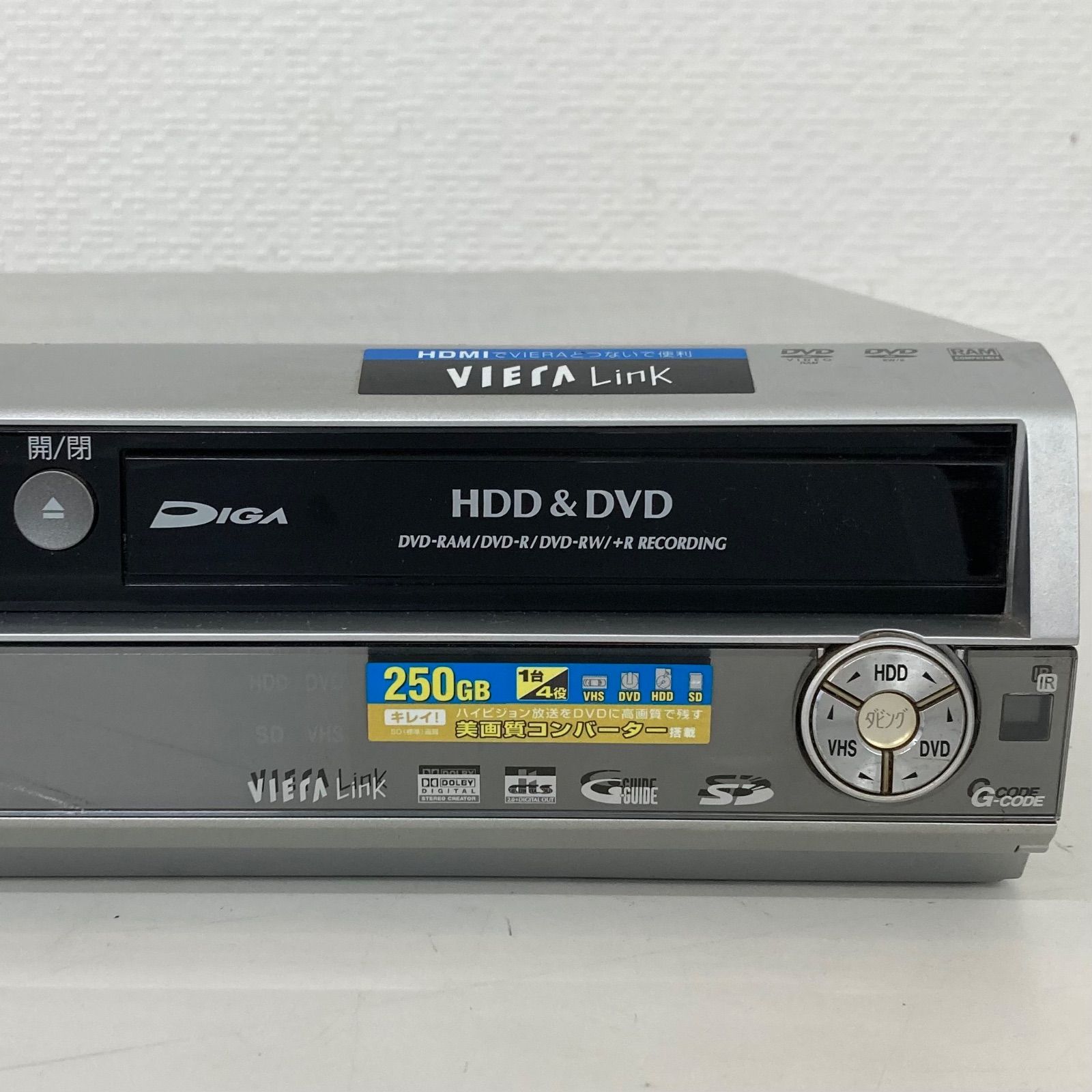 本体のみ】Panasonic DVDレコーダー DMR-EX250V パナソニック 06