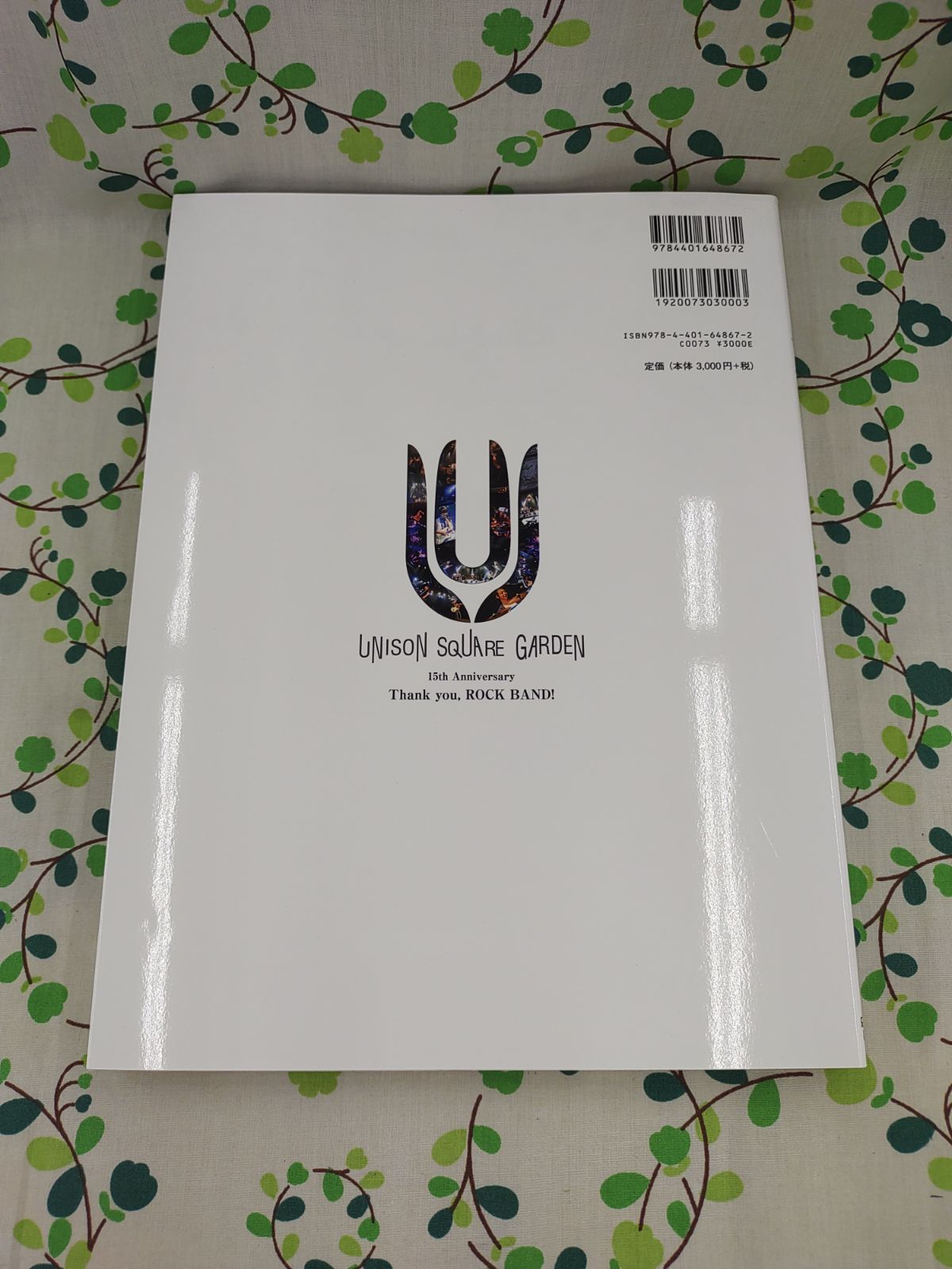 UNISON SQUARE GADEN 15th Anniversary Thank you，ROCK BAND