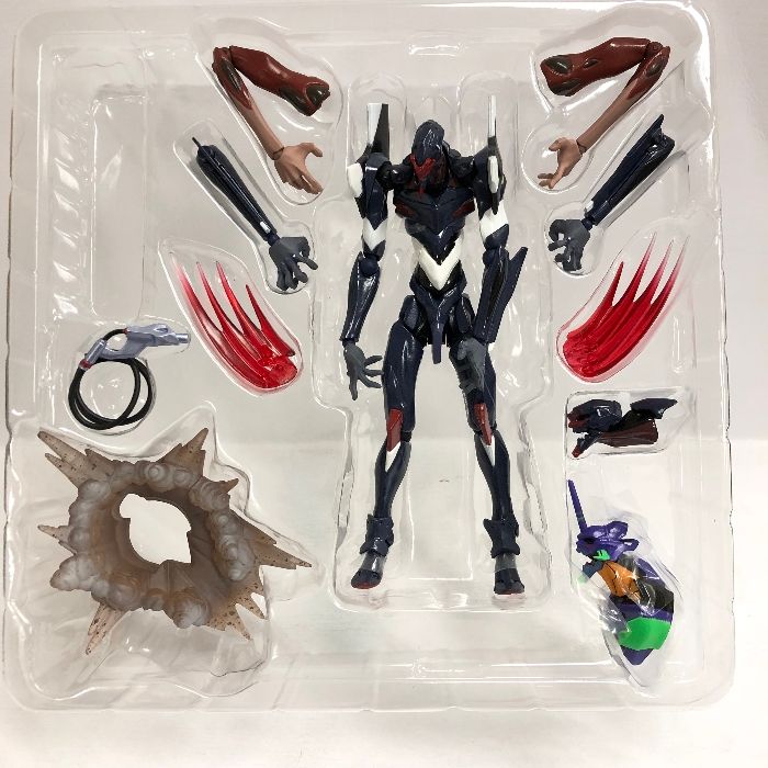 1 海洋堂 リボルテック EVANGELION EVOLUTION エヴァンゲリオン3号機 約140mm ABSPVC製 塗装済み可動フィギュア  EV-002 海洋堂(KAIYODO) - メルカリ