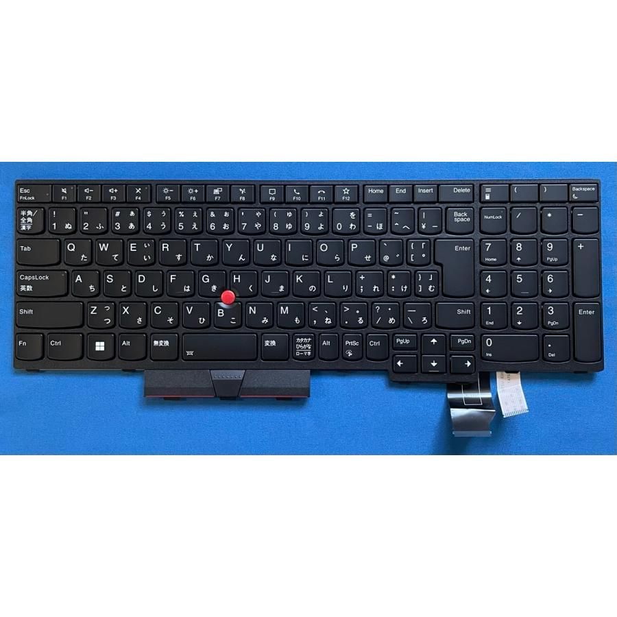 Lenovo ThinkPad P15 Gen1 T15g Gen1等用 5N20X22906 バックライト付き日本語キーボード