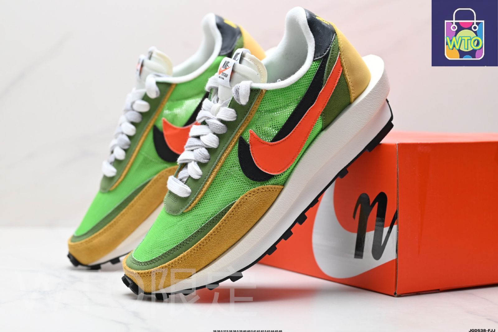 sacai × NIKE LDWaffle - サカイ ナイキ エルディ ワッフル NIKE公式】LDワッフル x sacai x Fragment 'Blackened Blue