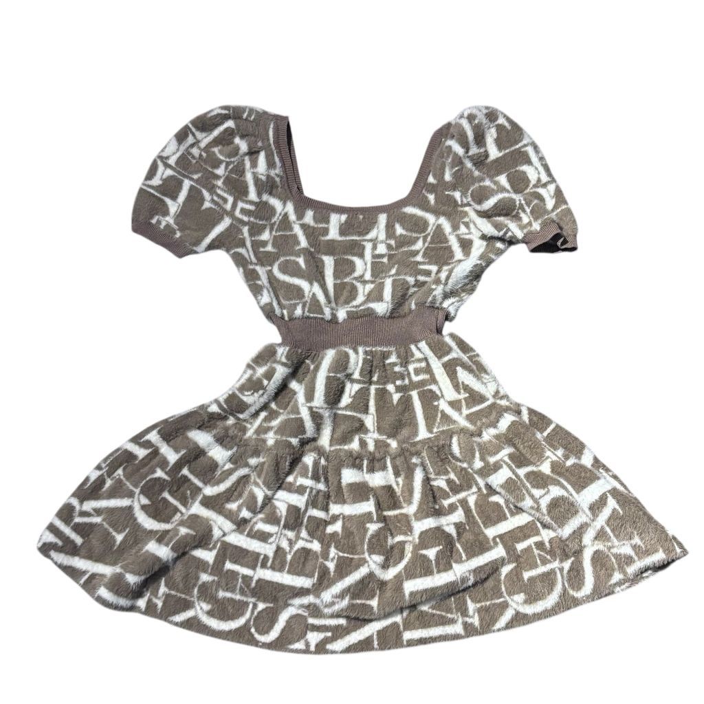 ELISABETTA FRANCHI エリザベッタフランキ Abito Maglia Knitted Dress ニットワンピース AM66Q26E2 ブラウン系 size 40 代官山A10