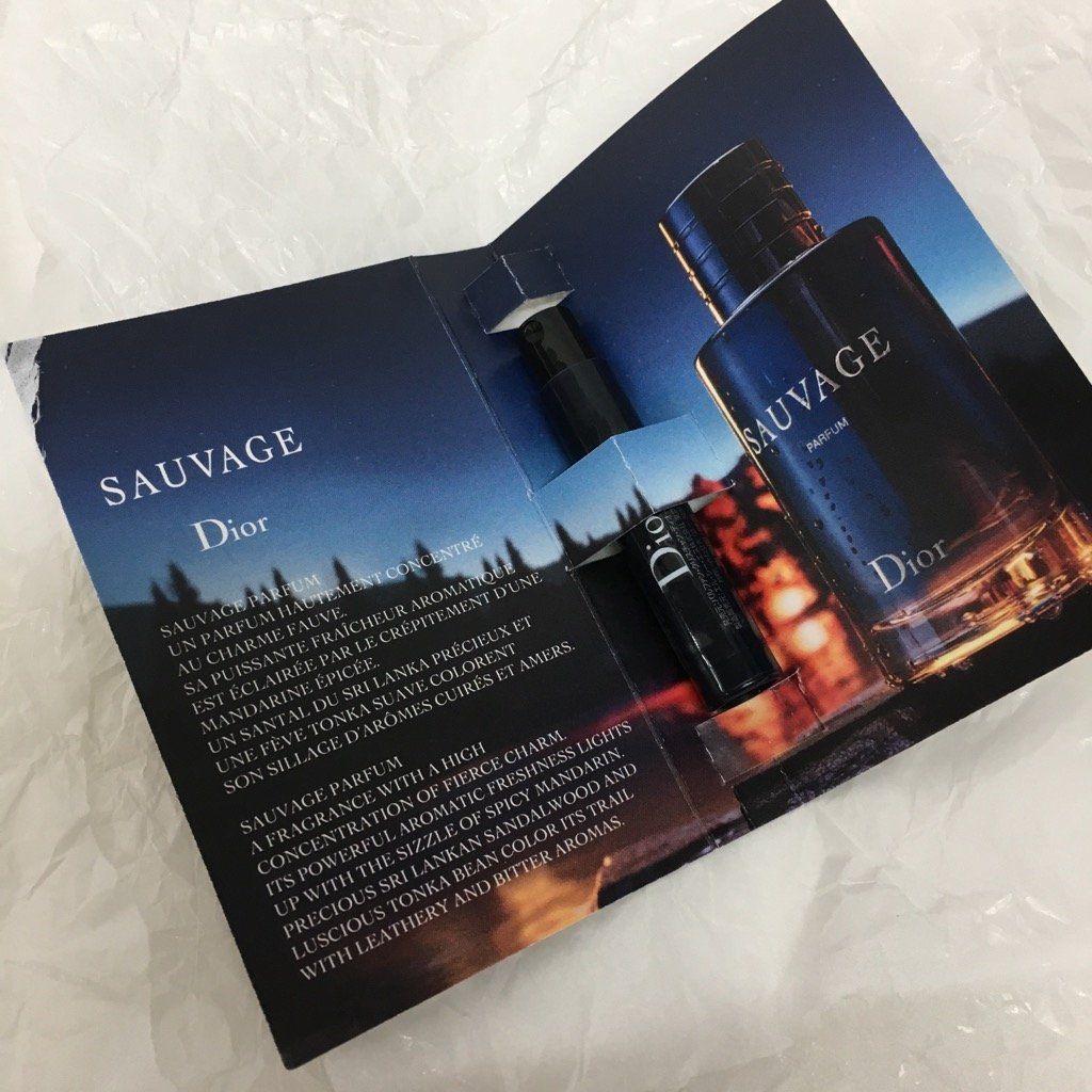 Dior SAUVAGE 試供品(1ml) - 香水(男性用)