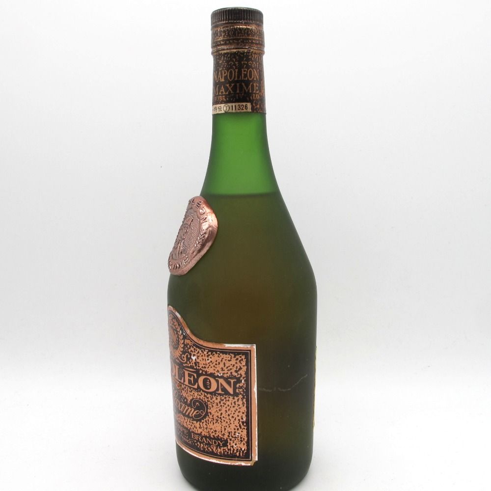 ブランデー MAXIME NAPOLEON OLD PURE GRAPE BRANDY 特級 マキシム ナポレオン フランス産 700ml 40%  洋酒 古酒 未開栓 - メルカリ