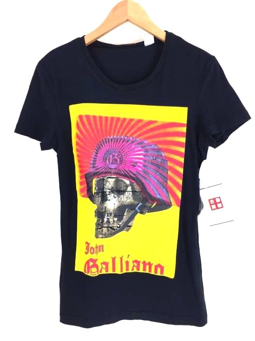 ジョンガリアーノ JOHN GALLIANO スカルプリントTシャツ メンズ - メルカリ