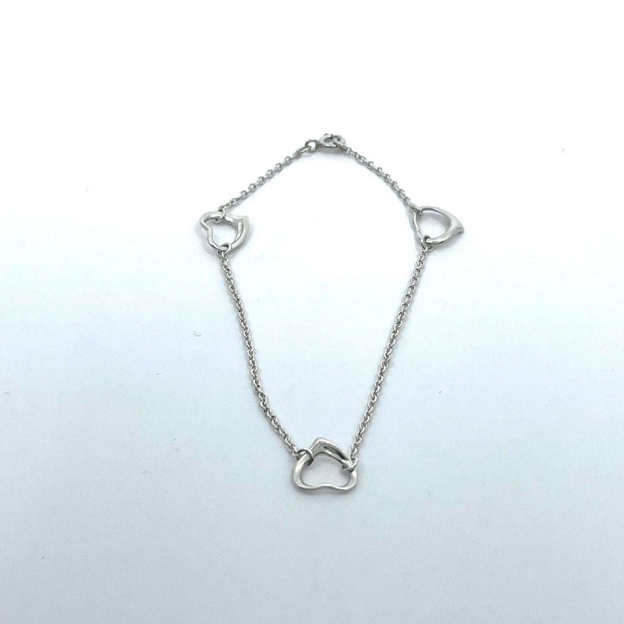 ティファニーオープンハートブレスレット3チャーム TIFFANY&Co. Tiffany&Co. ティファニー オープンハート