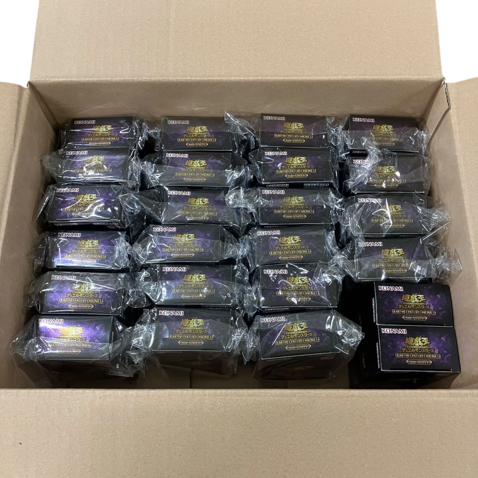 遊戯王 クォーターセンチュリークロニクルサイドユニティ24box1