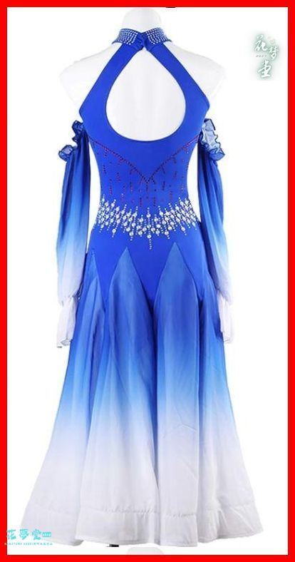 オーダーメイド 社交ダンス衣装 スタンダードドレス オーダーメイド 25