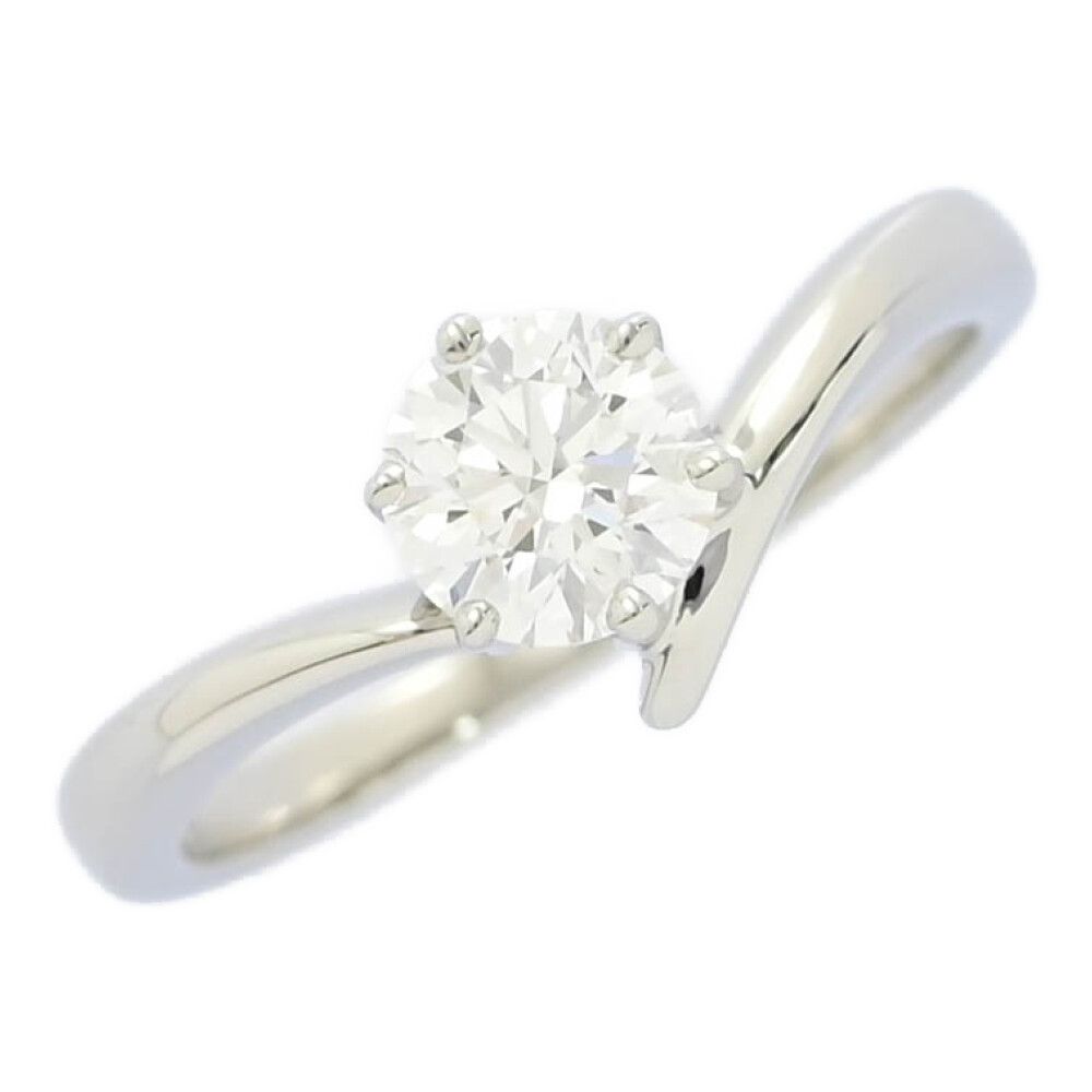 0.52ct/MIKIMOTO ミキモト 1P ダイヤモンドリング・指輪/Pt950-3.6g/8号/#48/プラチナ/結婚指輪/記念日/プレゼント【♀】【N】【レディース】☆□526236【中古】  - メルカリ