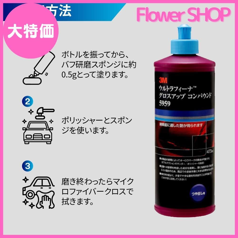 大特価】3M コンパウンド 艶出し用 ウルトラフィーナ グロス