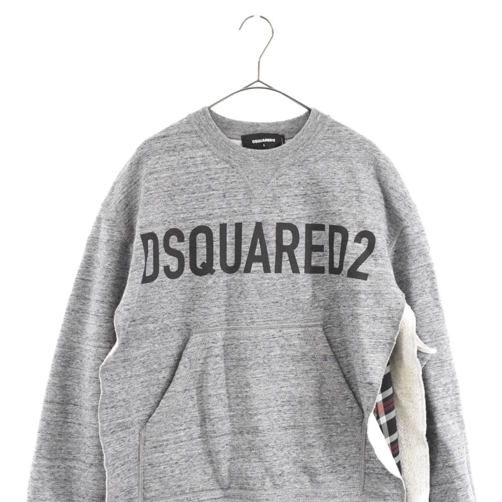 DSQUARED2 (ディースクエアード) 21AW ロゴプリント チェック