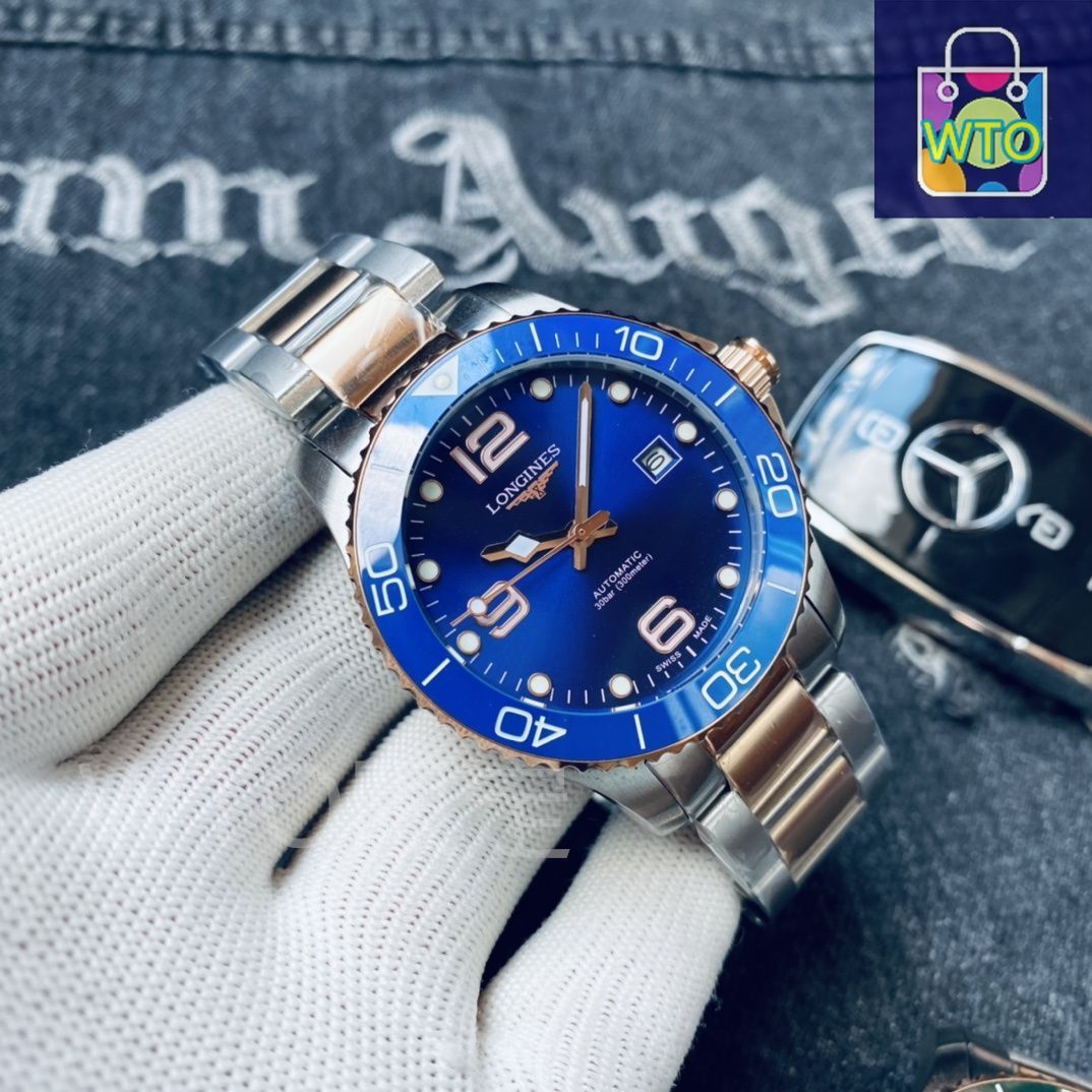 珍品　LONGINES ロンジン　CONQUEST クォーツ 時計 稼働品 ロンジン コンクエスト：スポーティなエレガンス、毎日に