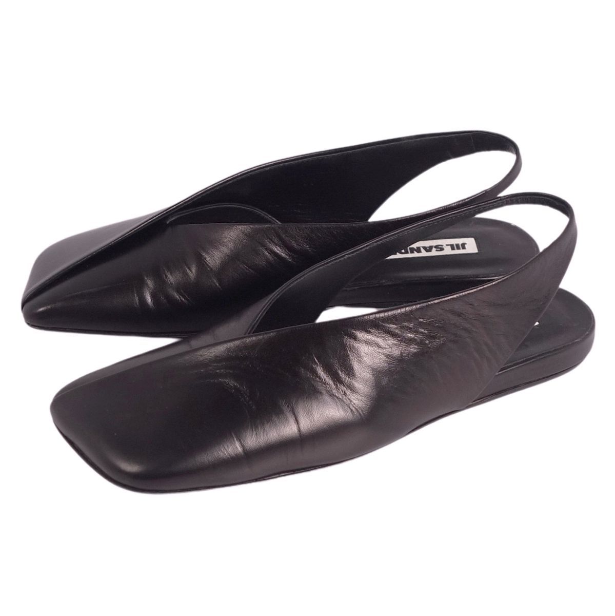 早い者勝ち!【新品未使用】jilsanderジルサンダー　フラットシューズ 未使用 ジルサンダー JIL SANDER サンダル フラットサンダル