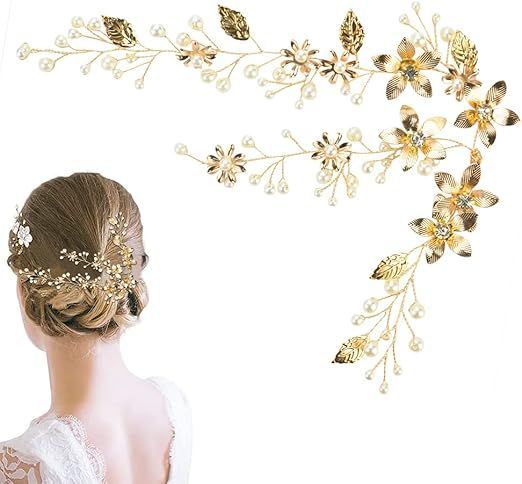 【 激カワ 】 ウエディング ヘアアクセ HA-176]ウェディング ホワイトフラワー ヘアアクセサリー 花