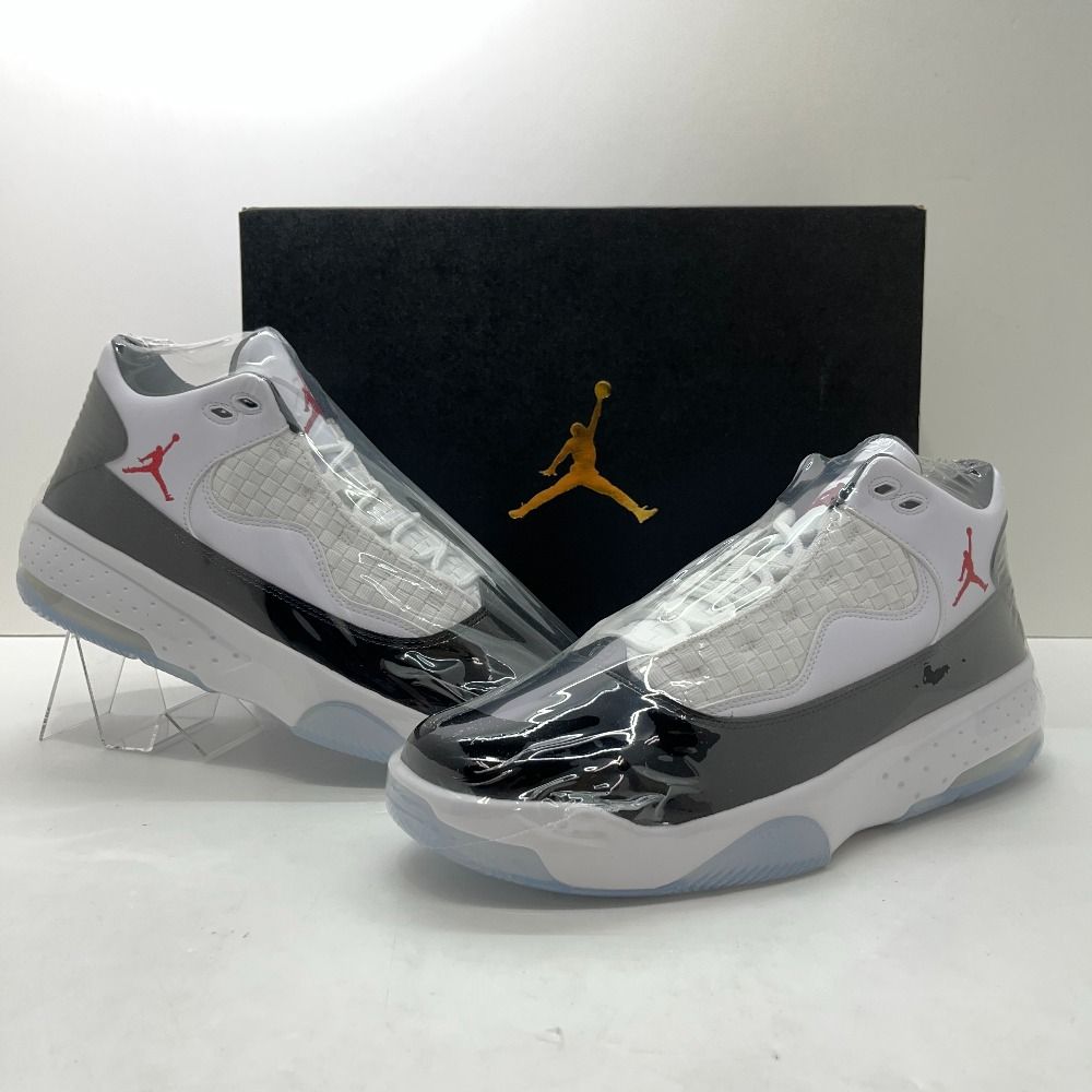 06w10094 ナイキ NIKE 28.0cm US10 エア ジョーダン マックス オーラ 2 ホワイト|ジムレッド CK6636-102 スニーカー