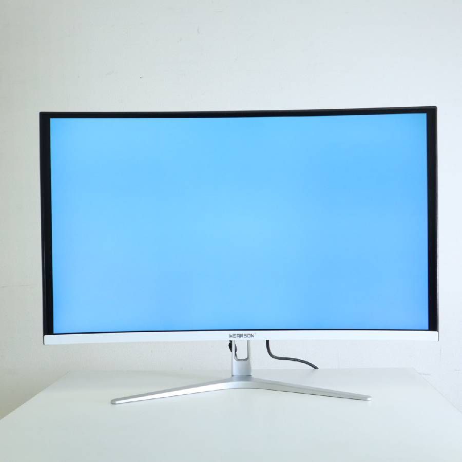 Wearson 32インチ 曲面ゲーミングモニター WS320HD 1920×1080 IPS広視野角 HDMI|VGA|オーディオ|VESA100×100mm 284h16