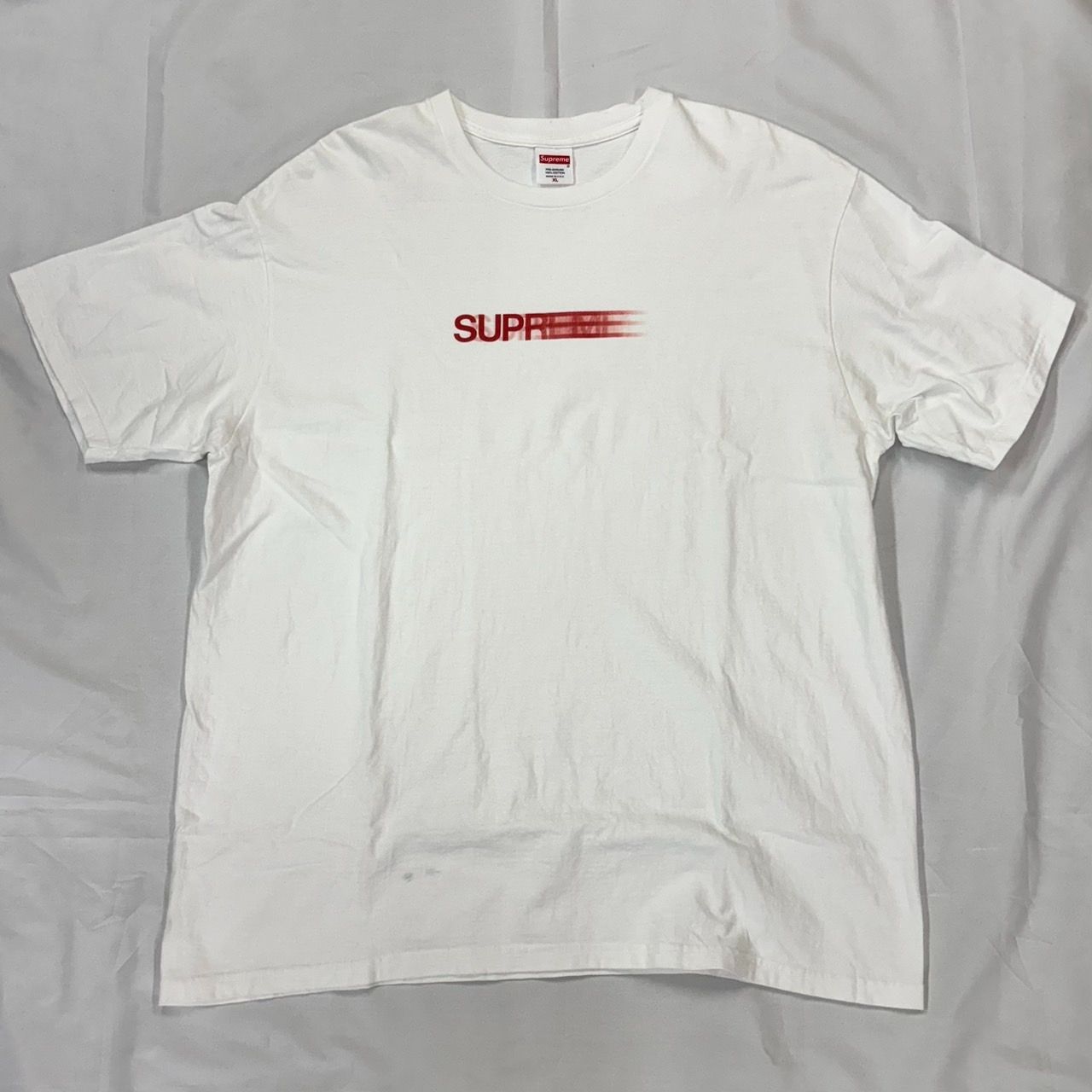 20ss Supreme Motion Logo Tee White XL Size Supreme Motion Logo T