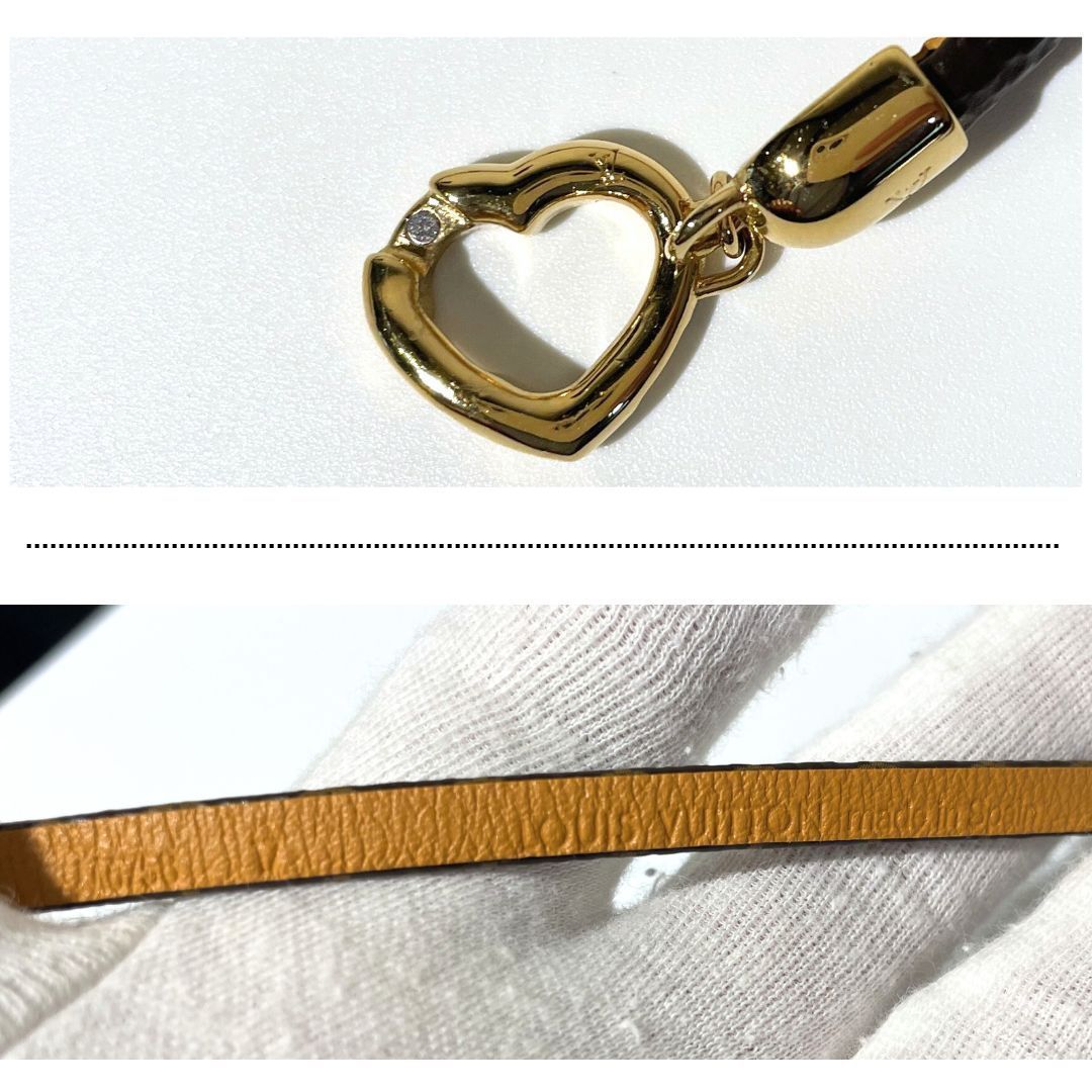LOUIS VUITTON ルイ ヴィトン LV ブレスレット セイ イエス モノグラム