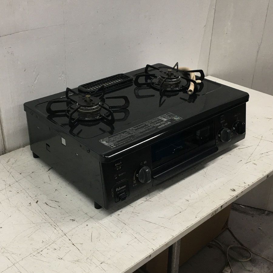 パロマ IC-735WA-R ガスコンロ 都市ガス 良品】パロマ 2口ガスコンロ