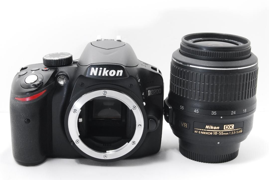 Nikon D3200 一眼レフカメラ シングルレンズセット スマホ転送 【公式