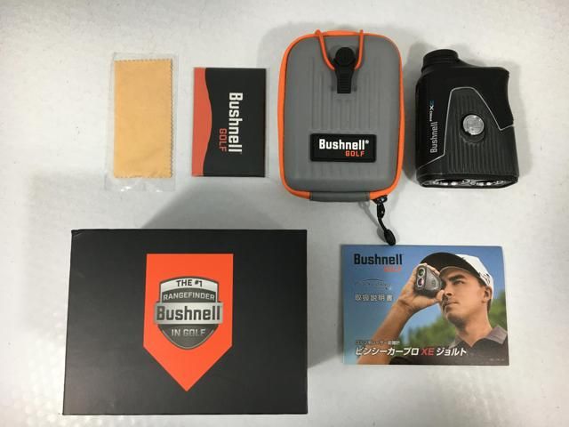 中古 Bushnell GOLF PRO XEXE ピンシーカー ゴルフ距離計 ブシュネル