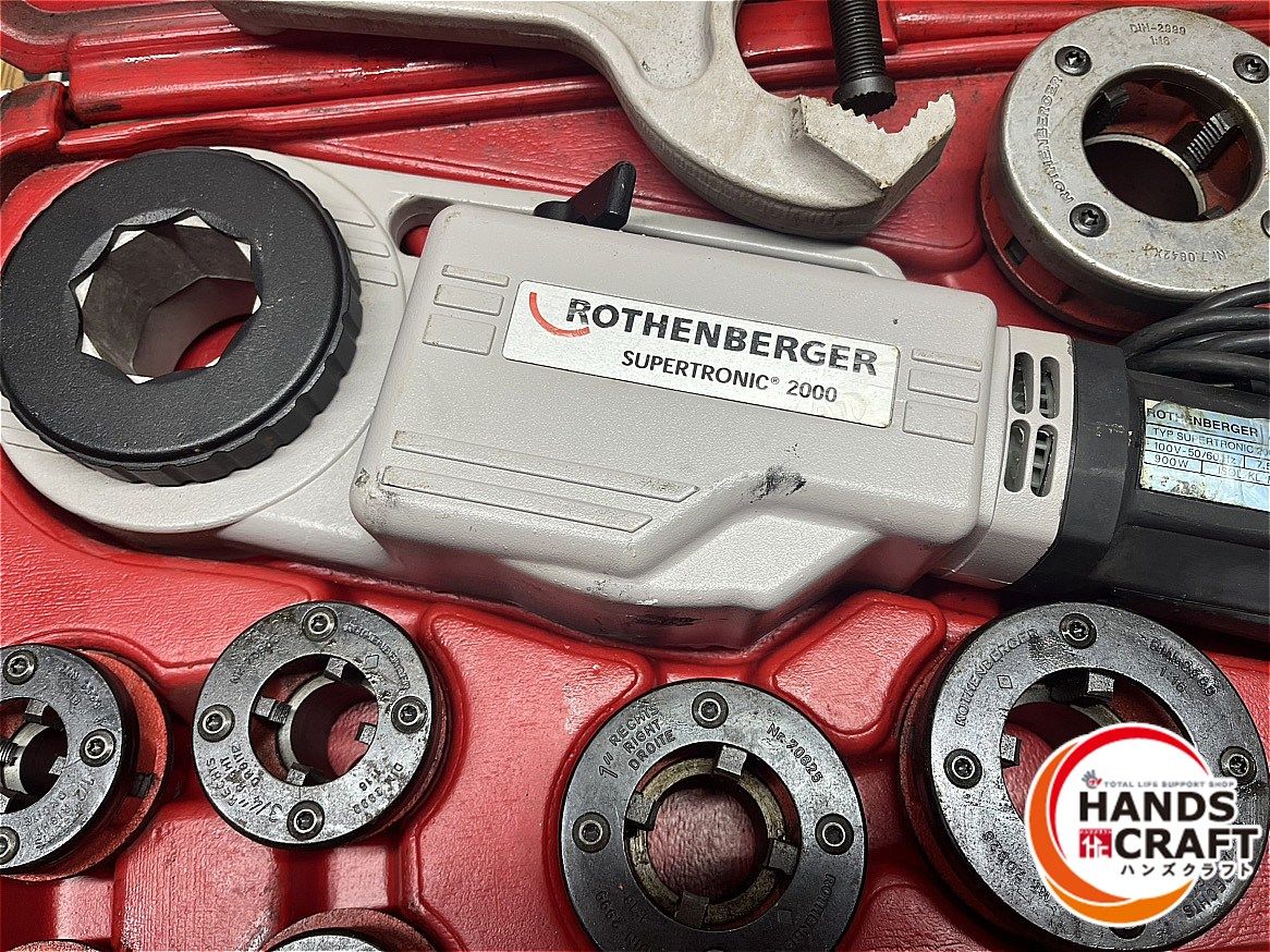 2000 パイプねじ切り機