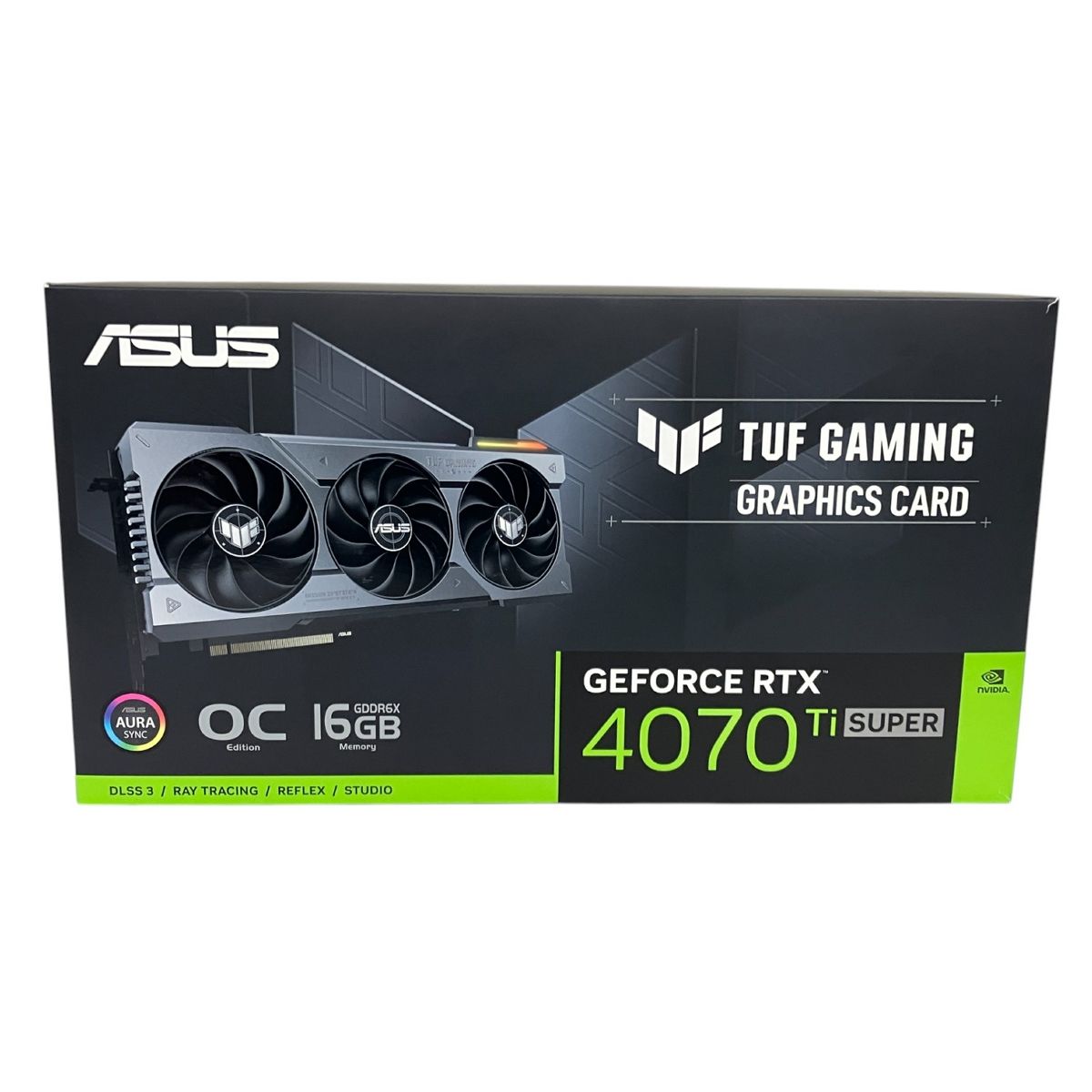 ASUS TUF RTX4070TIS グラフィックボード ビデオカード パソコン