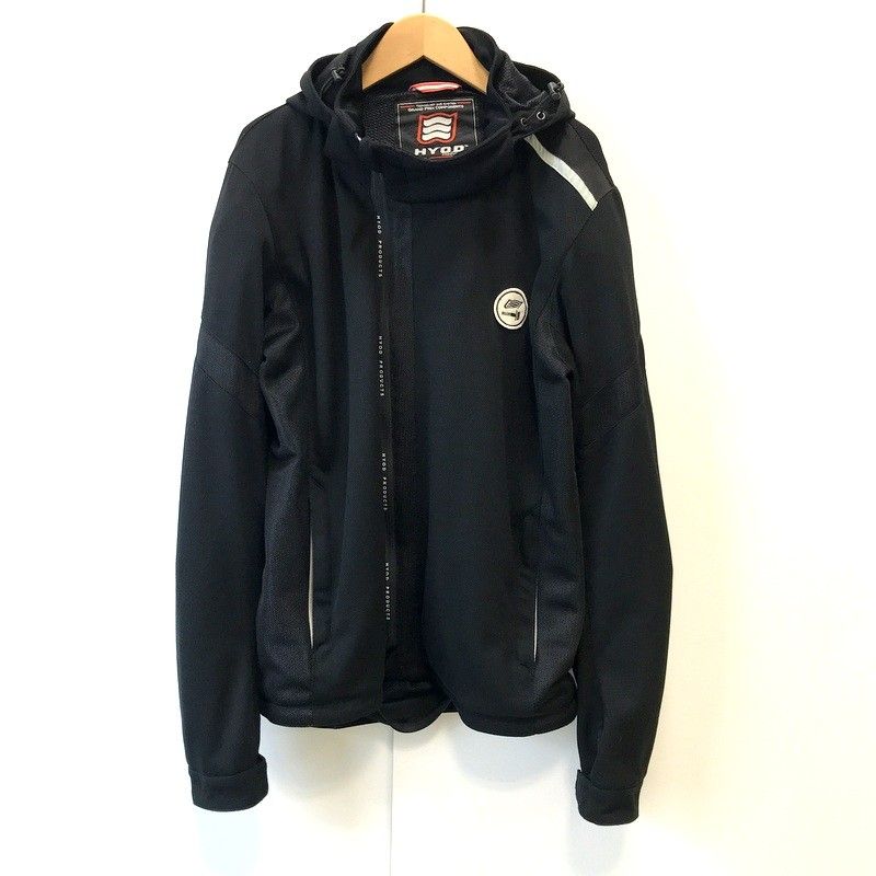 アルパインスターズ BADGER AIR PARKA ライディングジャケット パーカー LLサイズ ブラック 黒 メッシュ バイカー オートバイ バイク用品 alpinestars TA1784