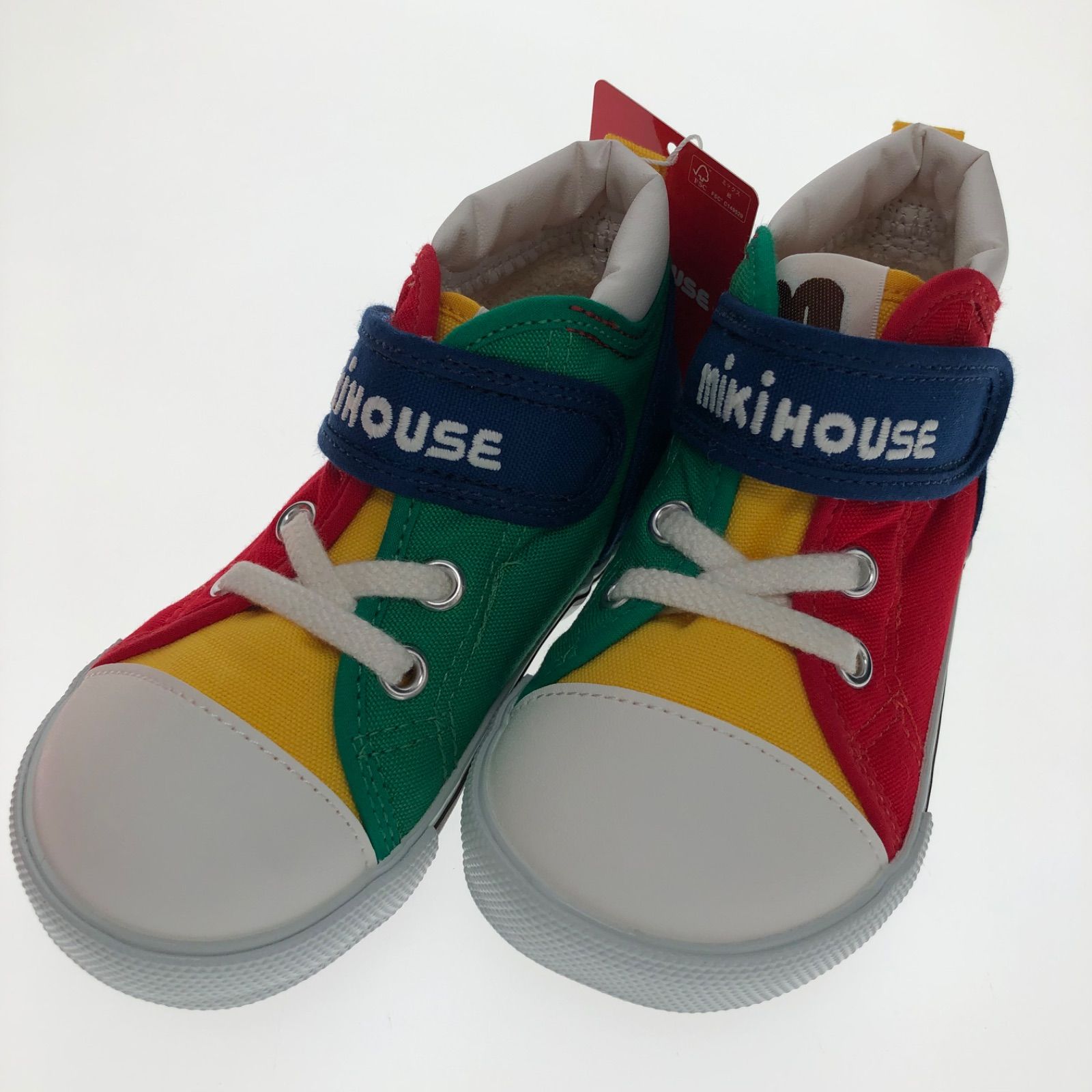 Miki House 10-9379-382 ベビーシューズ 15cm A63A9D57793E47