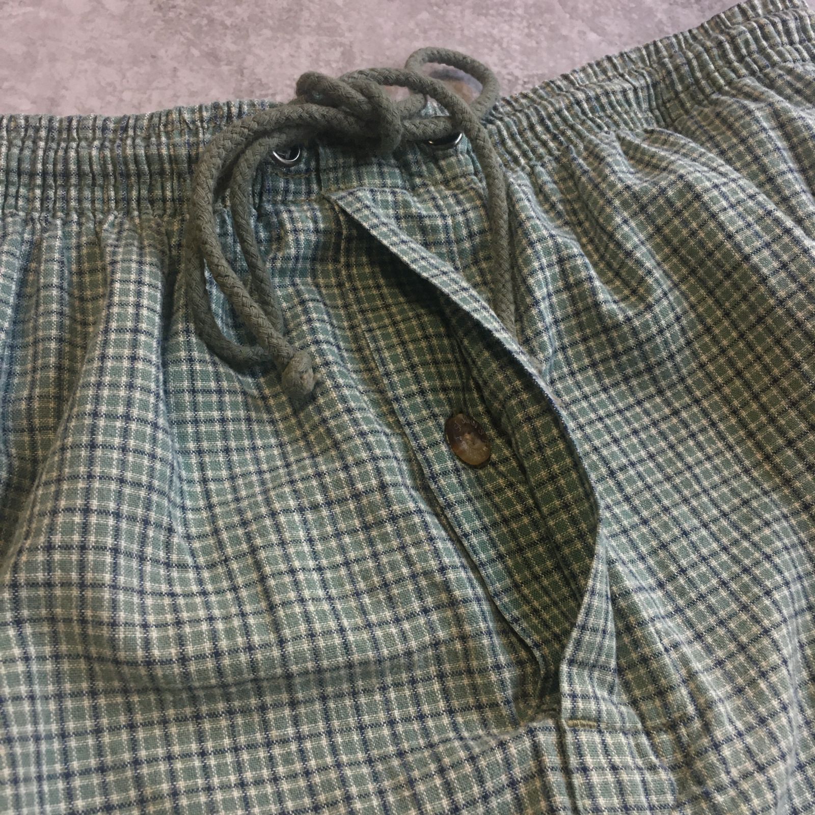 90s ST JOHN'S BAY Check Easy Pants セントジョンズベイ