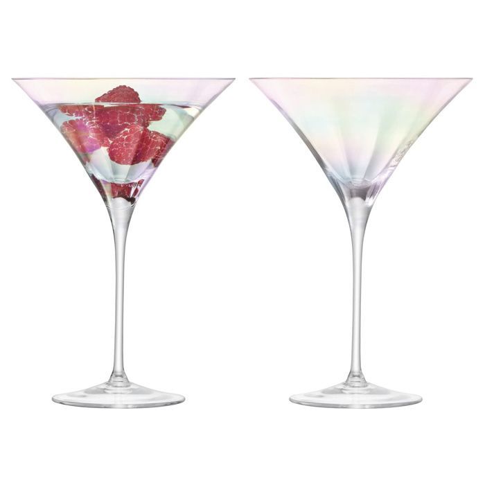 LSA グラス カクテル ペアグラス パールクリア PEARL COCKTAIL LPE25 G1444-11-916 2個セット 高さ20cm 容量300ml
