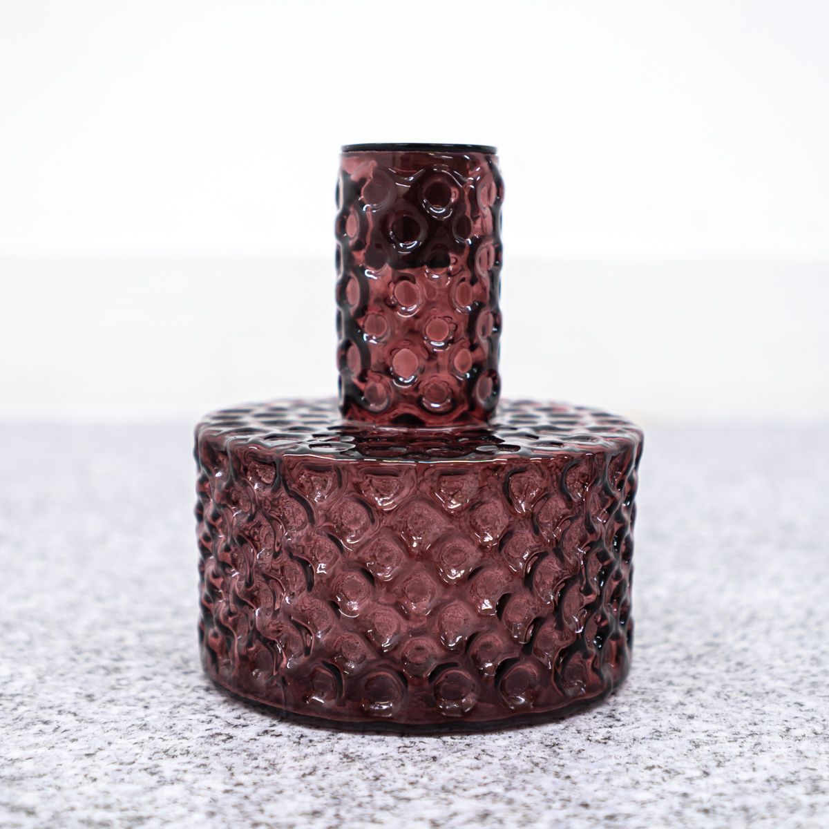 URBAN NATURE CULTURE アーバン ネイチャー カルチャー Candle h er Belo Fudge キャンドル ホルダー ベロ ファッジ ガラス ブラウン