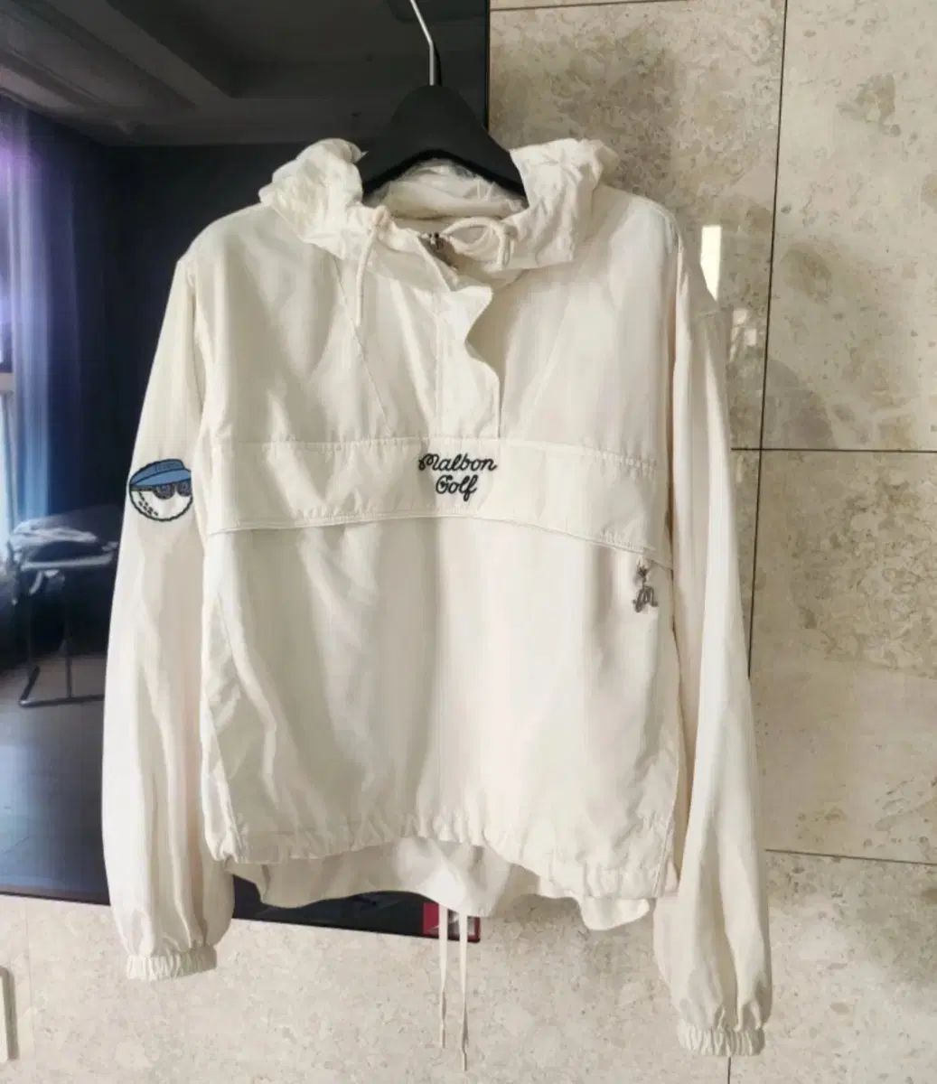 マルボンゴルフ レディース アノラック アイボリー アウター