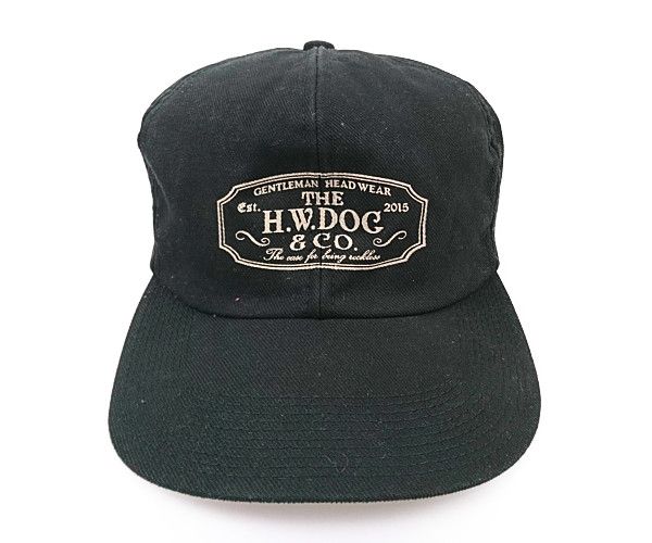 THE H.W.DOG\u0026CO キャップ　ブラック　40