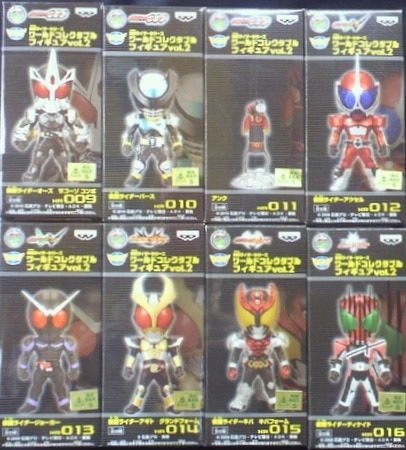 WCF 仮面ライダーシリーズ vol.8 10 8体セット 仮面ライダーシリーズ